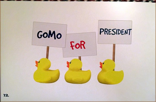 Gomo for President by Ric Emmett
